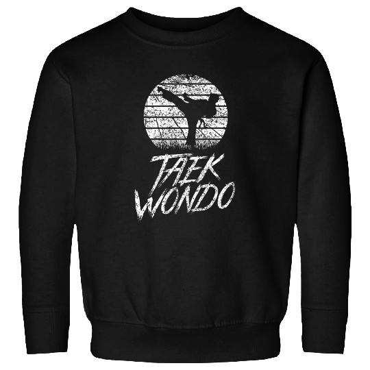 Taekwondo Fighter Tae Kwon Do Martial Arts Training Sweatshirts
