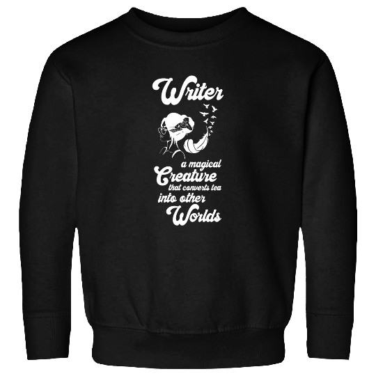 Magical Creature Writer Writing Book Lover Novel Reading Sweatshirts