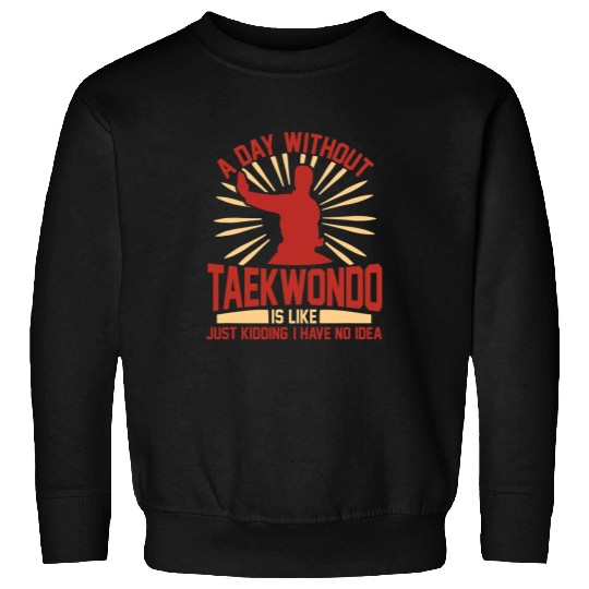 Taekwondo Self Defense Martial Arts Korean 2 Sweatshirts