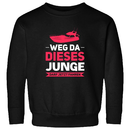 Boat Licence Boating Driver Boat Guide Sweatshirts