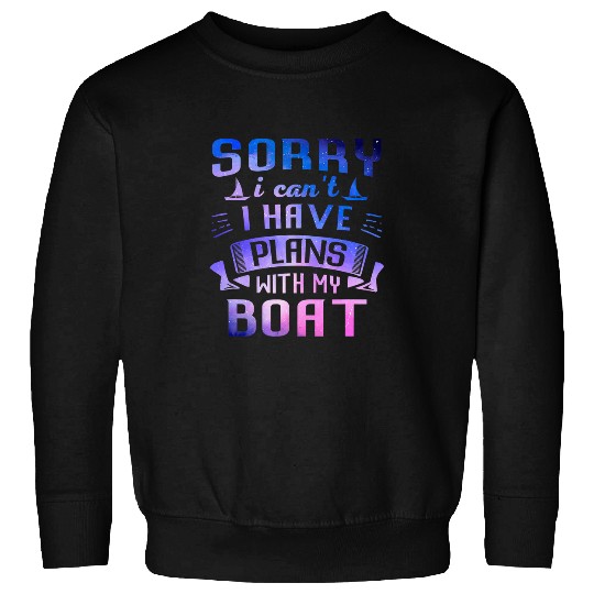 Cute Galaxy Boat Boat Galaxy Space Boat Owner Sweatshirts