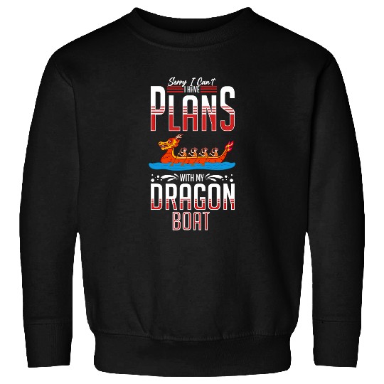 Dragon Boat Racing Festival Paddle Chinese Boating 3 Sweatshirts