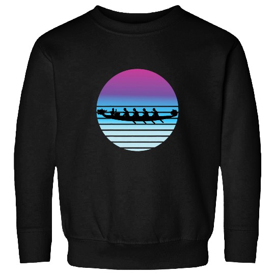 Dragon Boat Racing Paddle Dragonboating Sunset Dragonboat Sweatshirts