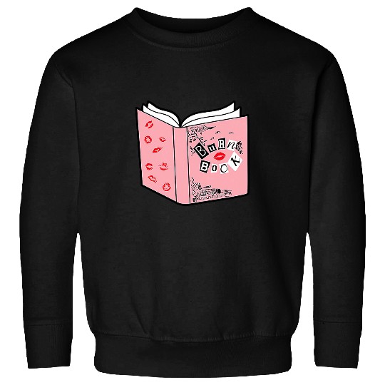 Mean Girls Burn Book Side View Sweatshirts