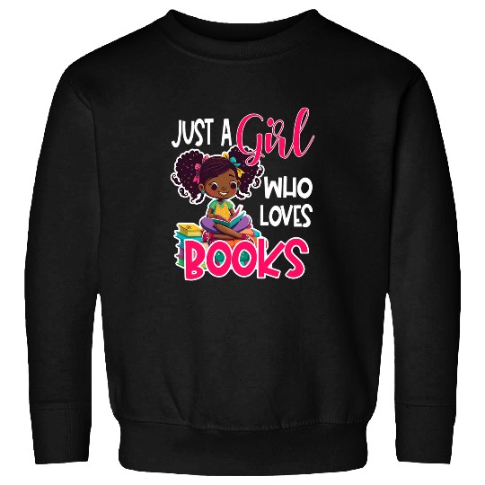 Book Reader Bookworm African American Sweatshirts