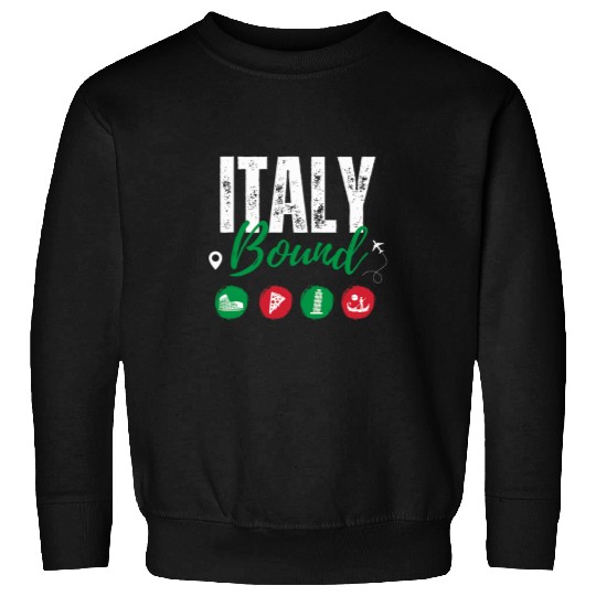 Italy Bound Road Trip Vacation Trip Matching Family Sweatshirts