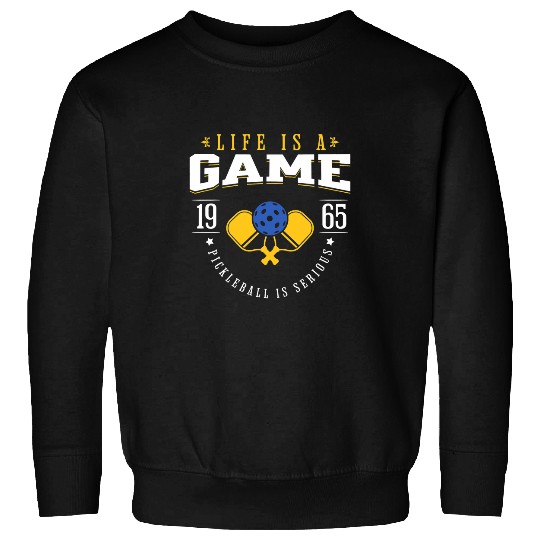 Funny Pickleball Pun Pickleball Is Serious II Sweatshirts