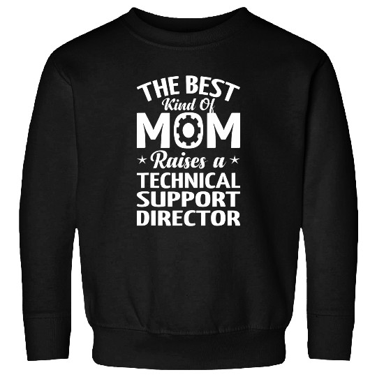 Technical Support Director Help Desk Representative IT Crew Sweatshirts