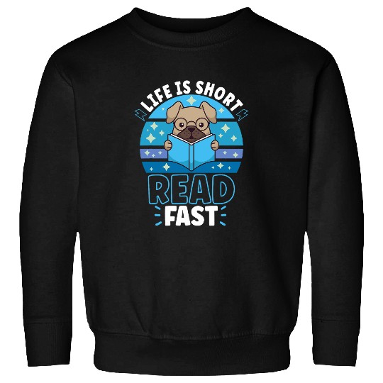 Book Reader Reading Literature Bookworm 4 Sweatshirts