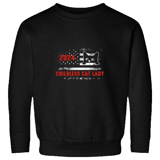 2024 Childless Cat Lady Sweatshirts