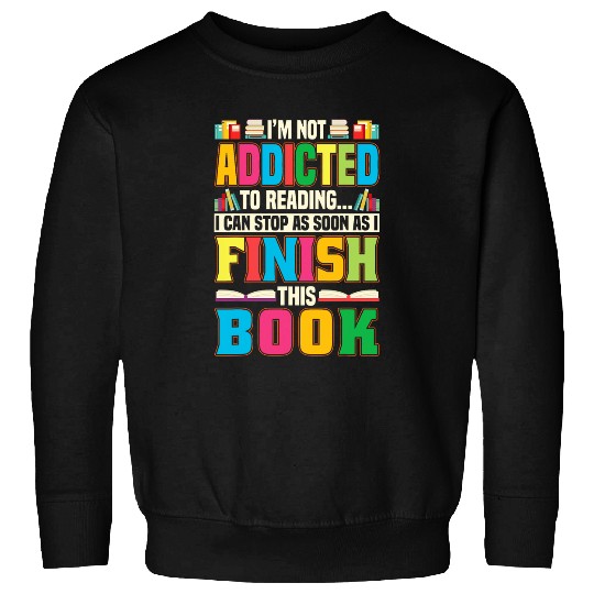 Reading Book Lover Library Bookworm Librarian Reader Books Sweatshirts