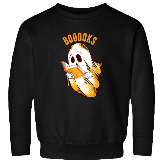Cute Teacher Halloween Booooks ghosts Reading Sweatshirts