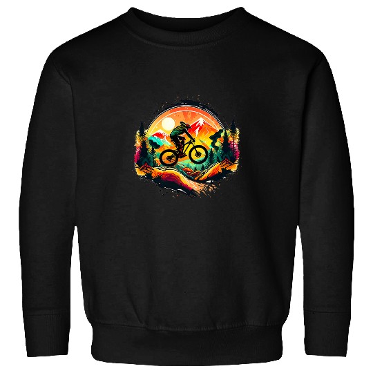 Mountain Bike BMX Street Trial Bicycle MTB Bike Mountains Outdoor 4 Sweatshirts