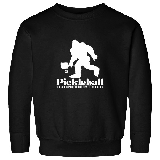 Pacific Northwest Pickleball Player bigfoots Pickleball Lover 1 Sweatshirts