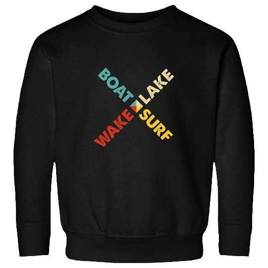 Skimboarding Skimboard Beach Surfing Boat Lake Wake Surf Sweatshirts