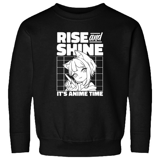 Anime Otaku Japan Japanese Cosplay Kawaii Manga Sweatshirts