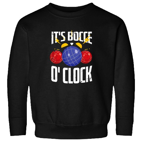 Italian Family Bowling Game Italy Player Funny Bocce Ball Sweatshirts