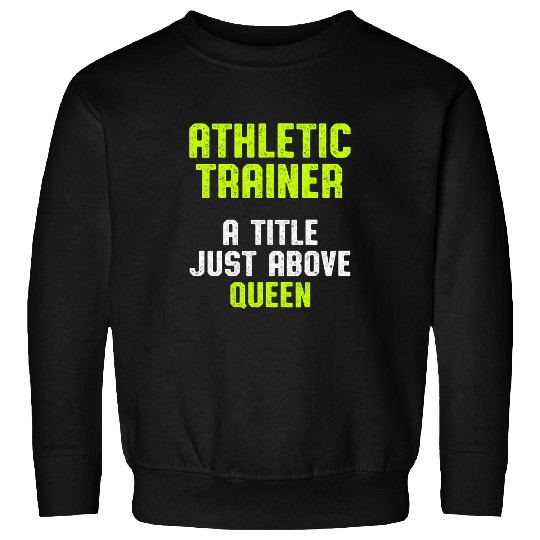 Athletic Trainer Gym Coachss Title Wellness Coachssing Sweatshirts