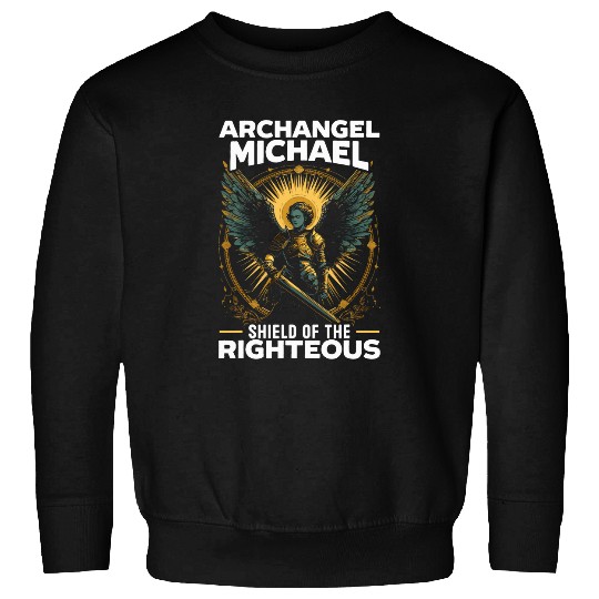 Archangel Michael Catholic Christianity Guardian Angel 9 Sweatshirts