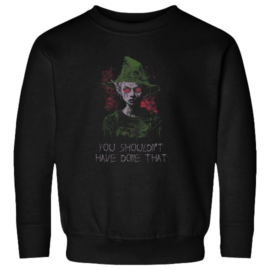 Creepypasta Cosplay The Drowned Costume Horror Elf Halloween Sweatshirts