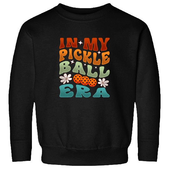 In My Pickleball Era Retro Waving Style 1 Sweatshirts