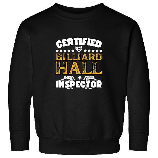 Pool Billiard Team 8 Ball Pool Hall Player Billiard Sweatshirts
