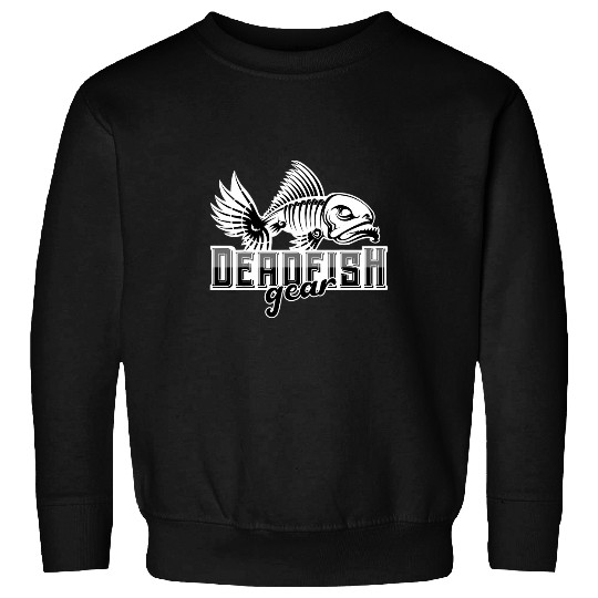 Deads Fish Gear Catch Reel Hook Adventure Trout Outdoor Rod Sweatshirts
