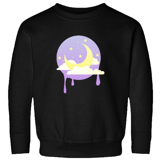 Pastel Moon Kawaii Pastel Goth Sweatshirts