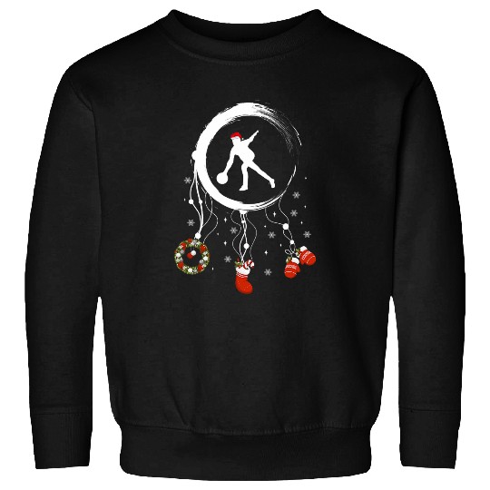 Joy Dreamcatcher Merry Christmas Bowling Sweatshirts