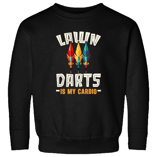 Lawn Darts Jarts Javelin Darts targetss Bullseye Yard Darts 11 Sweatshirts