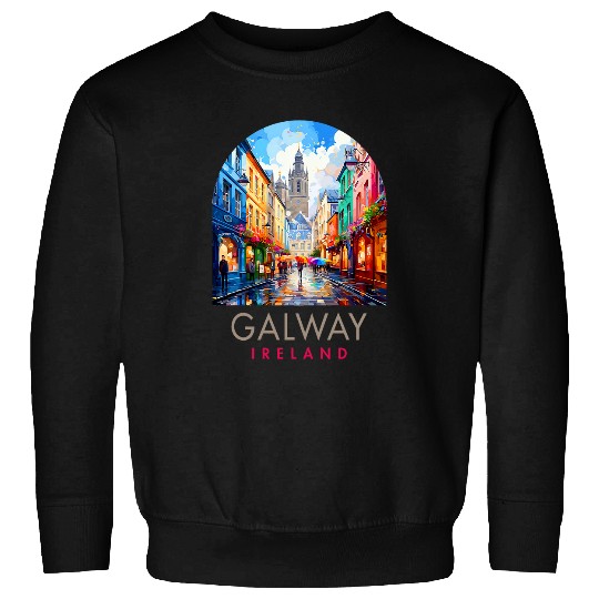 Galway Travel Traveling Trip Summer Vacation Galway Ireland Sweatshirts