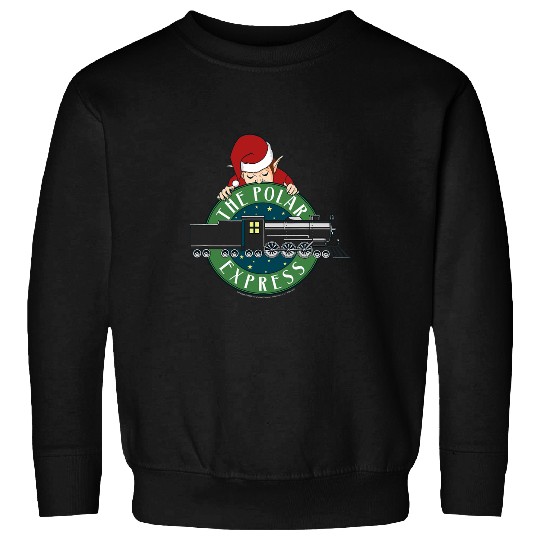 Polar Express Elf Train Logo Sweatshirts