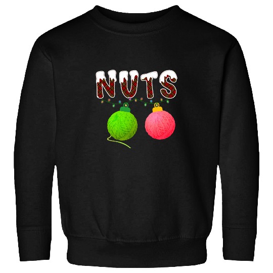 Chest Nuts Matching Chestnuts Crochet Christmas Couples Nuts Sweatshirts
