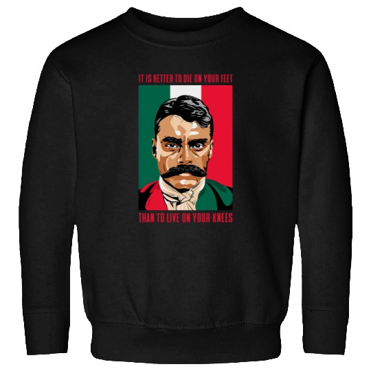 Emiliano Zapata Mexico History Icon Sweatshirts