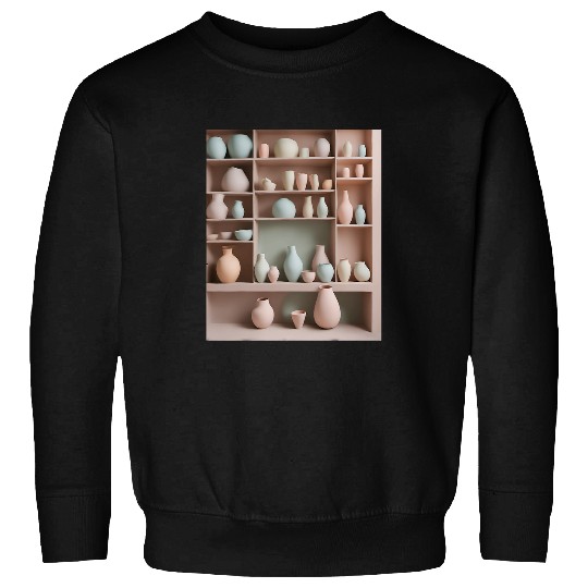 Pottery Workshop Pastel Minimalism Sweatshirts