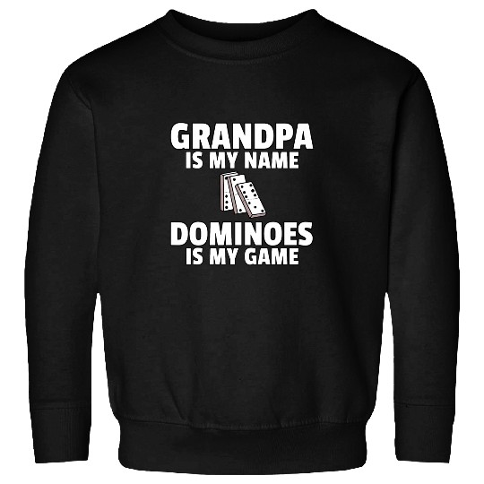 Mens Domino Dominoes Board Game Player 1 Sweatshirts