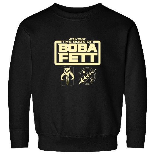 Star warss The Book Of Boba Fett Armor Symbols Sweatshirts