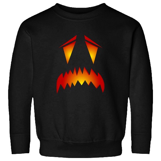 Desperate and Hopeless Pumpkin Face Halloween Sweatshirts