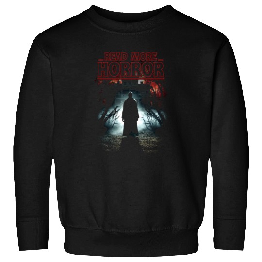 Read More Horror Classic Horror Book Cover Parody Sweatshirts