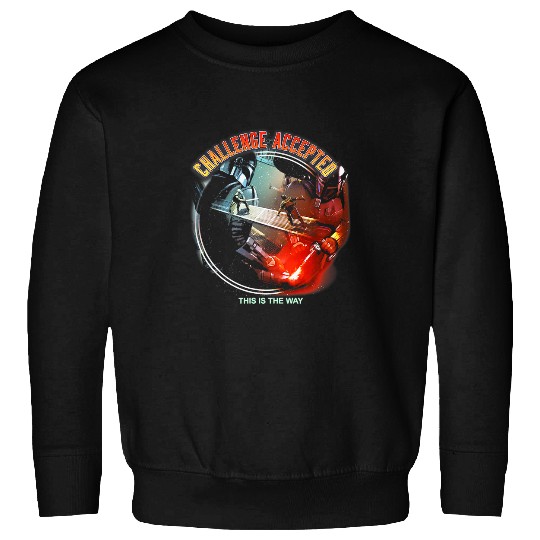 Star warss The Book Of Boba Fett Challenge Accepted Sweatshirts