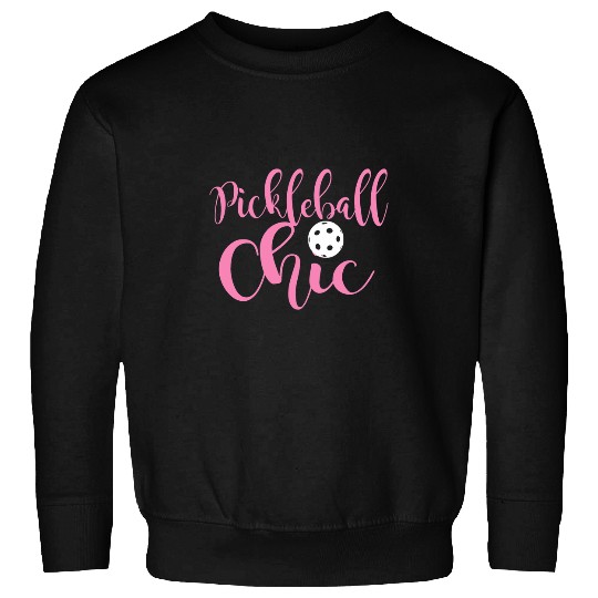 Pickleball Chic Retirement Pickle Ball Gift 1 Sweatshirts