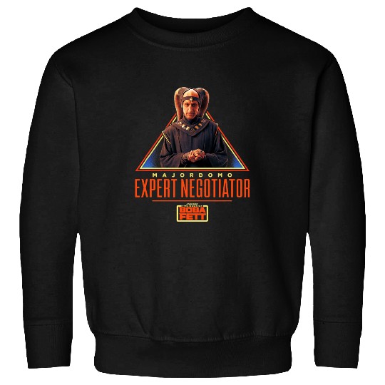 Star warss The Book Of Boba Fett Majordomo Master Negotiator Sweatshirts