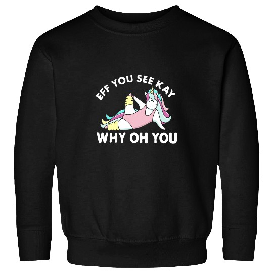 If you see kay why oh you yoga retro Unicornss 10 Sweatshirts