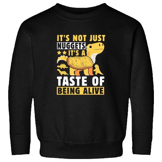Dino Nugget Plush Dino Nugget Pillow Chicken Nugget Lover Sweatshirts