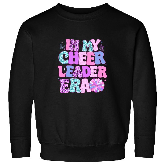 In My Cheer Leader Era Youth Cheerleader Cheerleading 1 Sweatshirts