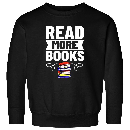 Reader Book Reading Bookworm Librarian Sweatshirts