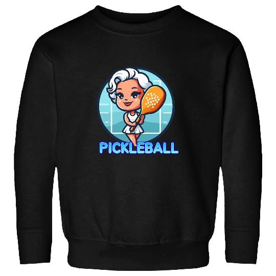 Pickleball Dinking Diva Sassy at the Net Sweatshirts