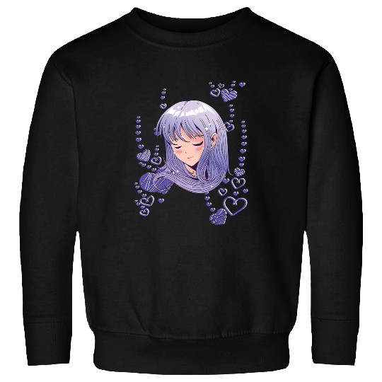 Anime Manga Girl Hearts Love Cosplay Sweatshirts