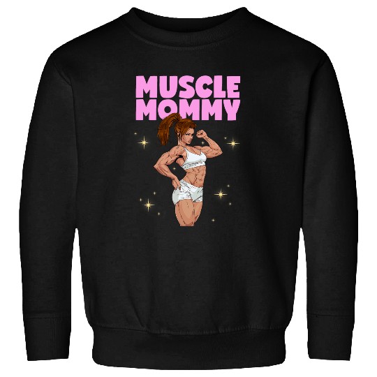 Gym Muscle Mommy Pump Cover for Women Weightlifting Fitness Sweatshirts