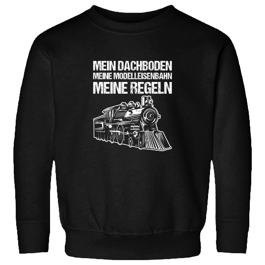 Mens Railway railway train driver model railway Sweatshirts